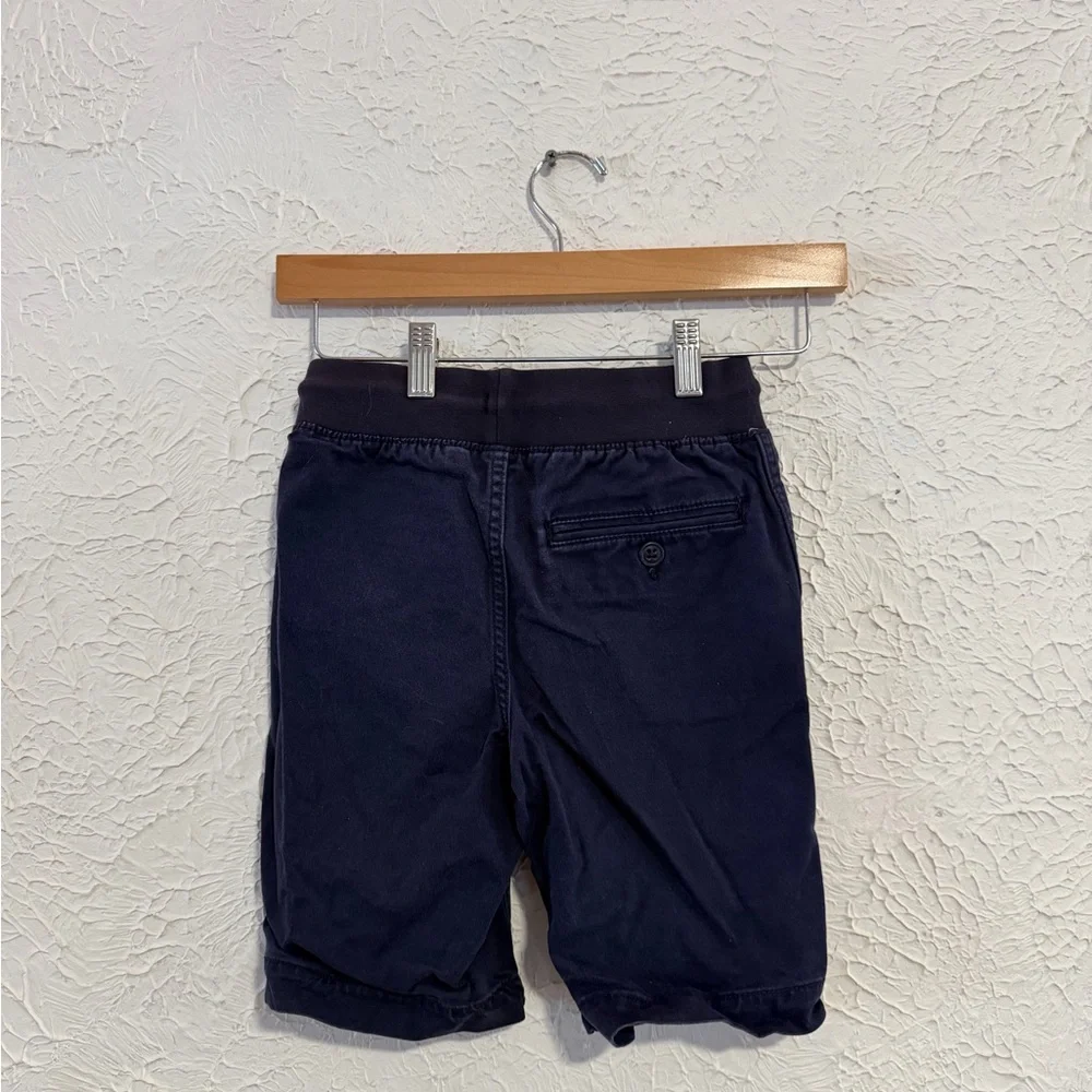 GAP Kids Boys Cargo Shorts Size Small | Navy Blue | Stretch Cotton Drawstring